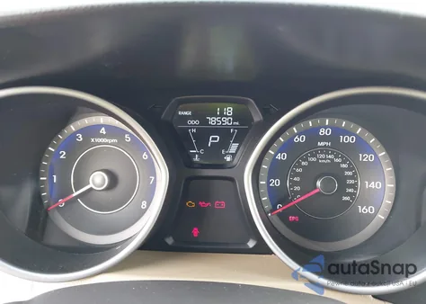 2013 Hyundai Elantra Gls/Limited z USA, uszkodzony, nr VIN KMHDH4AE6DU718836